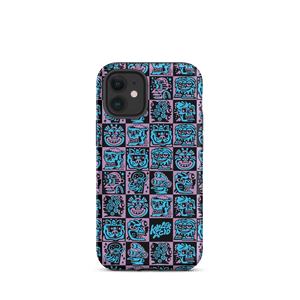 Purple Heads iPhone Case - Accessories