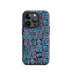 Purple Heads iPhone Case - Accessories