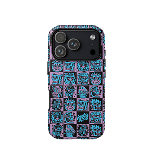 Purple Heads iPhone Case - Accessories