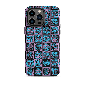 Purple Heads iPhone Case - Accessories
