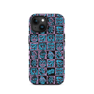 Purple Heads iPhone Case - Accessories