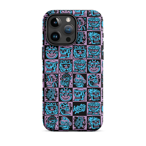 Purple Heads iPhone Case - Accessories