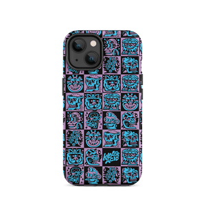 Purple Heads iPhone Case - Accessories