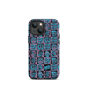 Purple Heads iPhone Case - Accessories