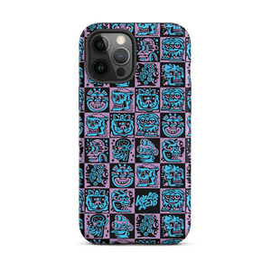 Purple Heads iPhone Case - Accessories