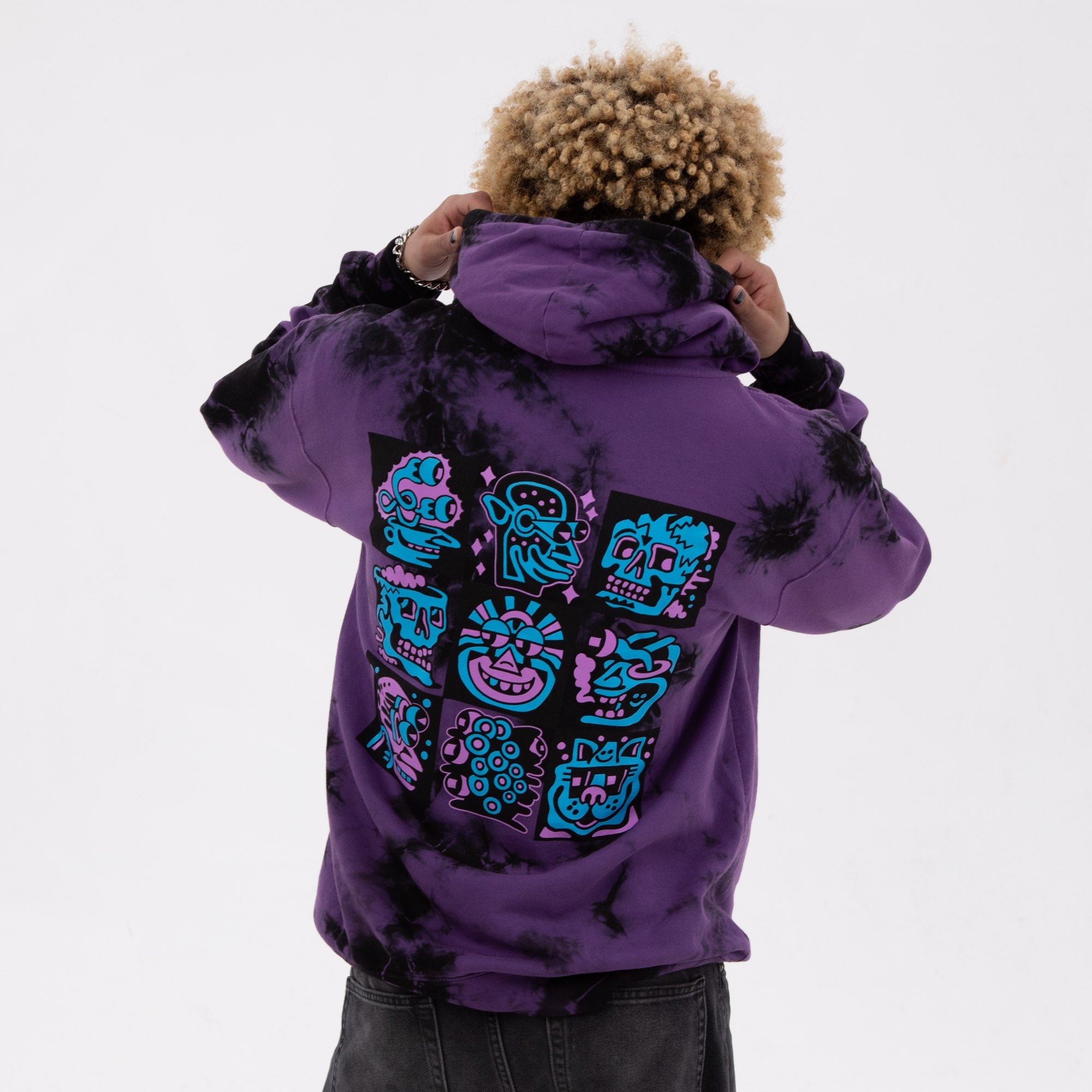 Purple Heads Hoodie | Killer Acid