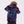 Purple Heads Pullover Hoodie back view