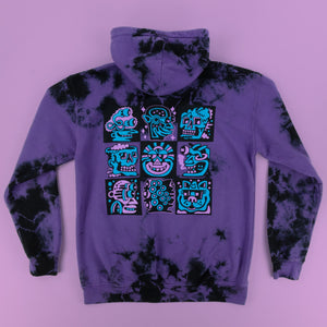 Purple Heads Pullover Hoodie - Hoodies - killeracid.com