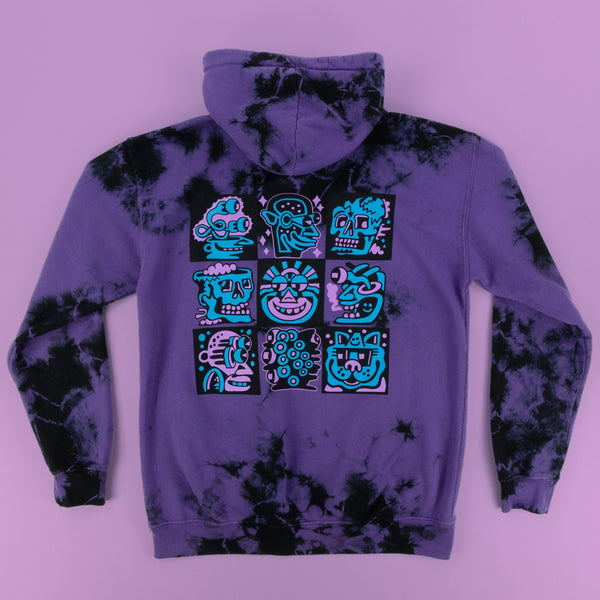 Purple Heads Pullover Hoodie - Hoodies - killeracid.com