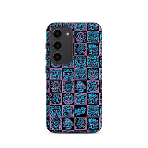 Purple Heads Tough case for Samsung®