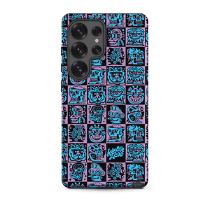 Purple Heads Tough case for Samsung®
