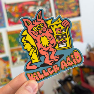 Pusher Man Sticker - Stickers