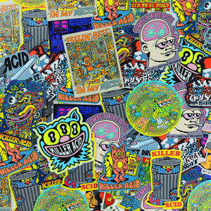 Quiet Please Sticker - Stickers - killeracid.com