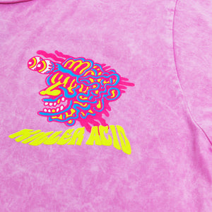 Results May Vary Pink Acid Wash T-Shirt - T-Shirts - killeracid.com