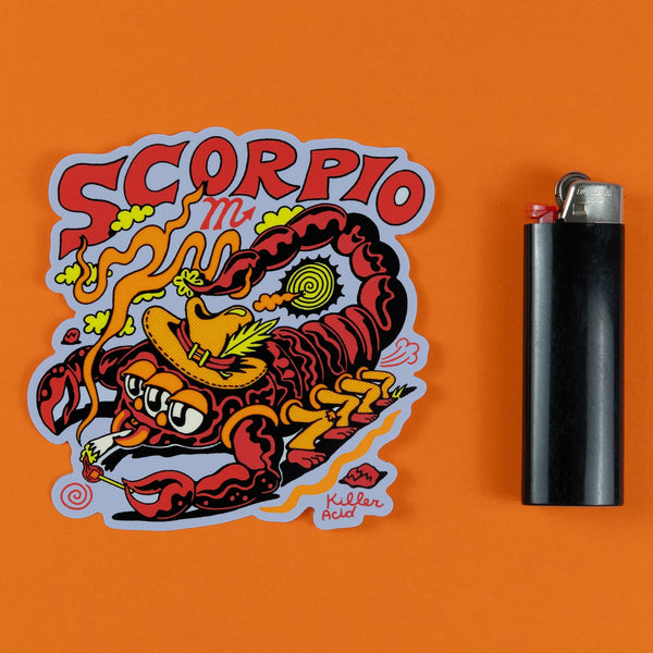 Scorpio Sticker - Stickers - killeracid.com