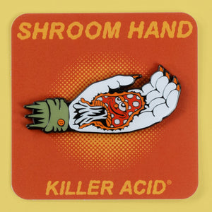 Shroom Hand Pin - Pins