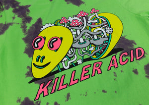 Spaced Out Deluxe Crystal Wash T-Shirt - T-Shirts - killeracid.com