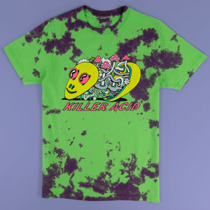Spaced Out Deluxe Crystal Wash T-Shirt - T-Shirts - killeracid.com