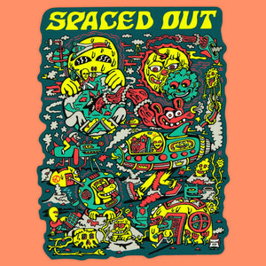 Spaced Out Sticker - Stickers - killeracid.com