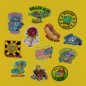 Summer '25 Mini Sticker Pack - Stickers - killeracid.com