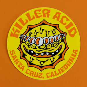 Summer Sun Logo Sticker - Stickers - killeracid.com