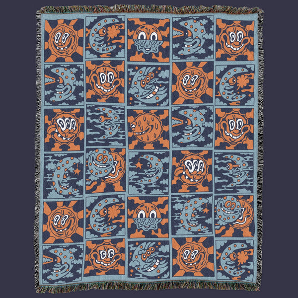 Sun and Moon Blanket - Blankets - killeracid.com