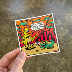 Super Weird Sticker - Stickers