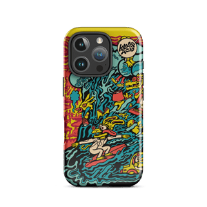 Surfin iPhone Case