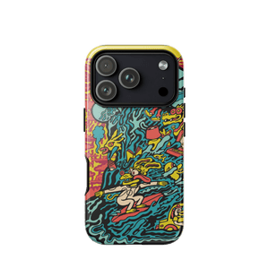 Surfin iPhone Case
