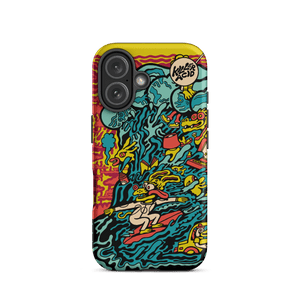 Surfin iPhone Case