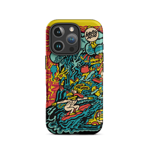 Surfin iPhone Case