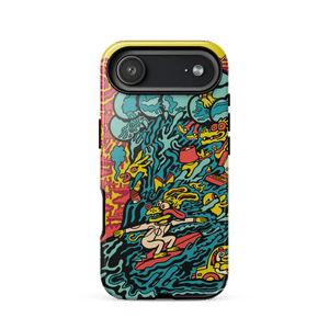 Surfin iPhone Case