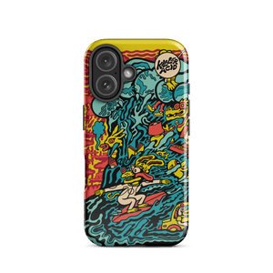 Surfin iPhone Case