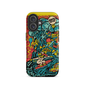 Surfin iPhone Case