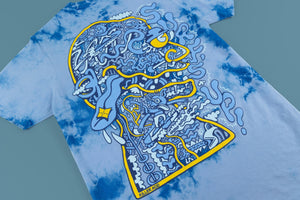 Surf's Up Deluxe Crystal Wash T-Shirt - T-Shirts - killeracid.com