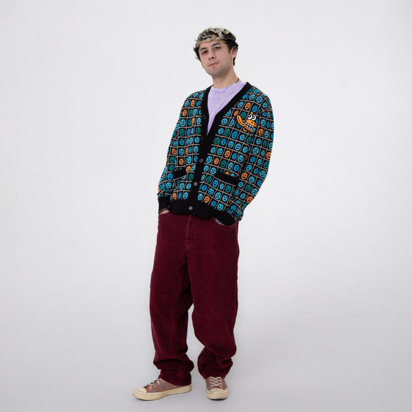 Tabs Cardigan Sweater - Long Sleeves - killeracid.com