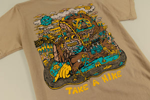 Take a Hike Tan T-Shirt - T-Shirts - killeracid.com