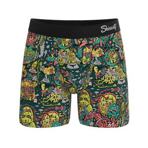 The Spaced Out | Shinesty X Killer Acid Ball Hammock® Pouch Underwear - Boxers