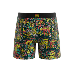 The Spaced Out | Shinesty X Killer Acid Ball Hammock® Pouch Underwear With Fly - Boxers - Fly