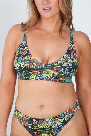 The Spaced Out | Shinesty X Killer Acid Boob Hammock™ Busty Bralette - Bralettes - Busty