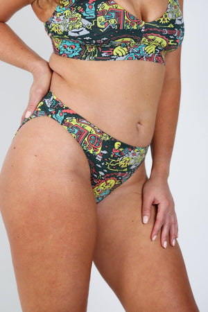 The Spaced Out | Shinesty X Killer Acid Modal Bikini Underwear - Bikini
