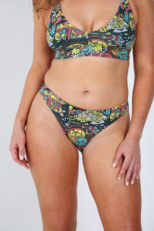 The Spaced Out | Shinesty X Killer Acid Modal Bikini Underwear - Bikini