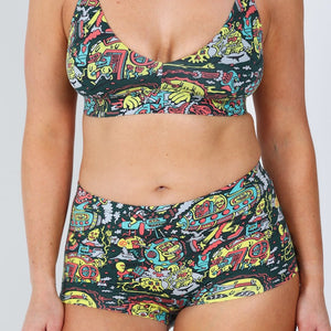 The Spaced Out | Shinesty X Killer Acid Modal Boyshort Underwear - Boyshort