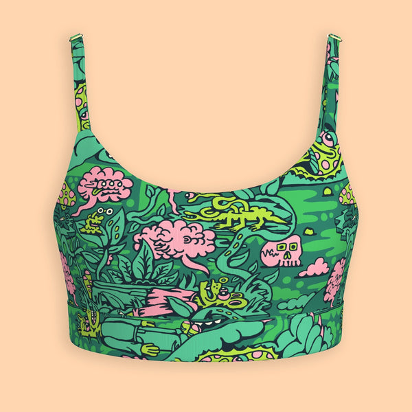 The Trees Say Hi | Shinesty x Killer Acid Bralette - Bralettes - killeracid.com