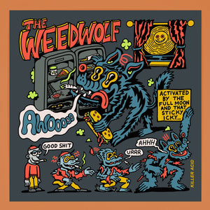 The Weed Wolf Poster - Posters & Prints - killeracid.com