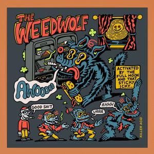 The Weed Wolf Poster - Posters & Prints