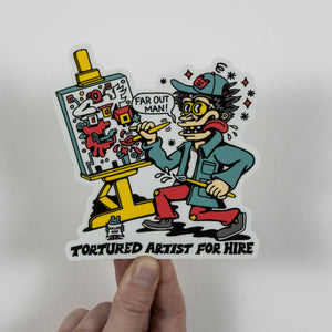 Tortured Artist Sticker - Stickers