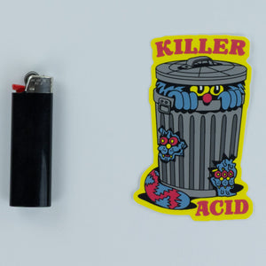 Trash Can Sticker - Stickers - killeracid.com