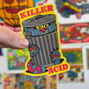 Trash Cat Sticker - Stickers