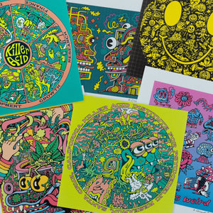 Trippin Balls Blotter Bundle - Posters & Prints